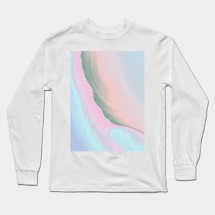 Pastel Waves Long Sleeve T-Shirt